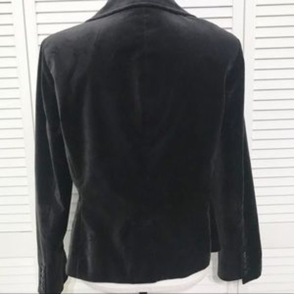 Style & Co black velvet Blazer - Picture 2 of 6